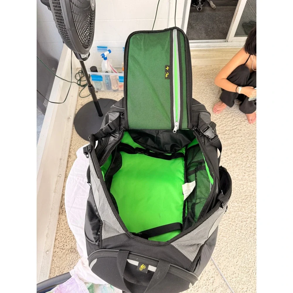Orca Triathlon Transition Backpack Black Gear Bag Training Race Day